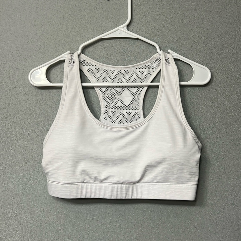 LG White ZYIA Sports Bra